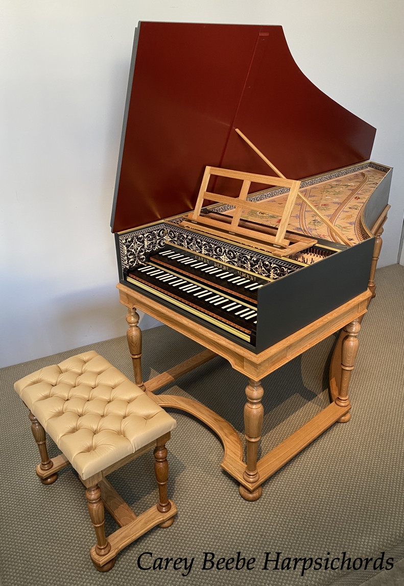 Ruckers Double Harpsichord for Sydney Conservatorium of Music 277K jpeg