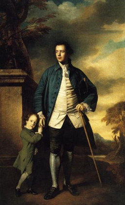 Portrait of Edward Morant later MP by Joshua Reynolds 1759 34K