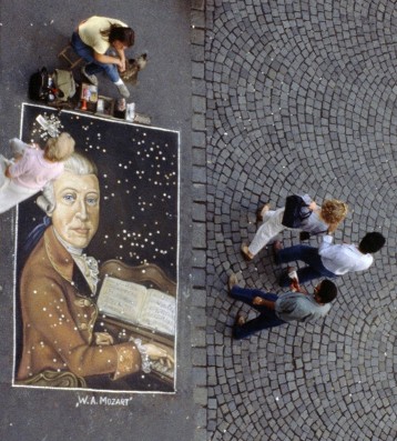 Mozart on the street 53K jpeg