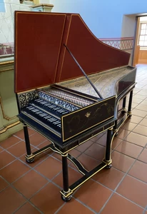 Kevin Fryer “Colmar” Ruckers Double Harpsichord 18K webp