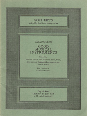 Sotheby’s Catalog cover 35K jpeg