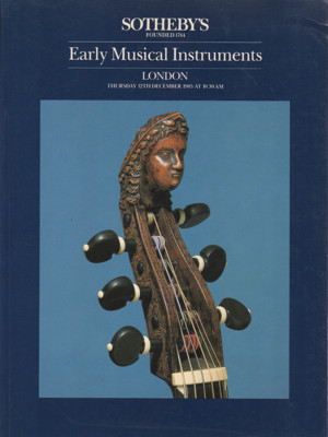 Sotheby’s Catalog cover 31K jpeg