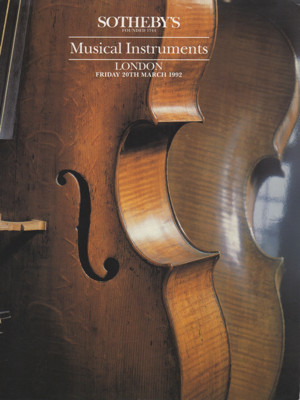 Sotheby’s Catalog cover 37K jpeg