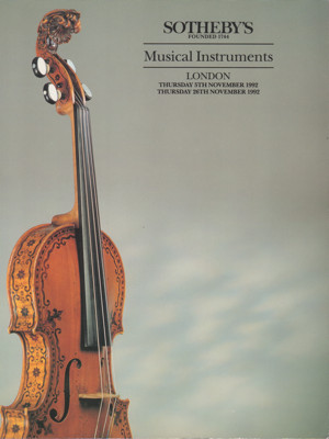 Sotheby’s Catalog cover 28K jpeg