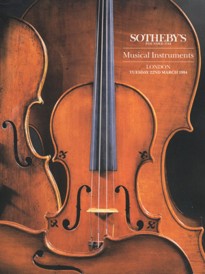 Sotheby’s Catalog cover 47K jpeg