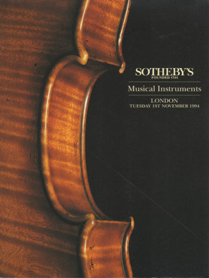 Sotheby’s Catalog cover 33K jpeg