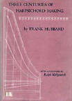 Hubbard Three Centuries of Harpsichord Making cover 5K jpeg
