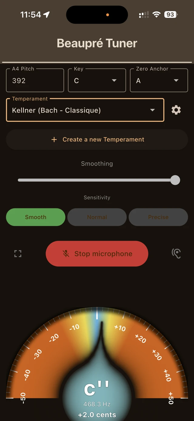 Beaupré Tuner screen shot 44K webp